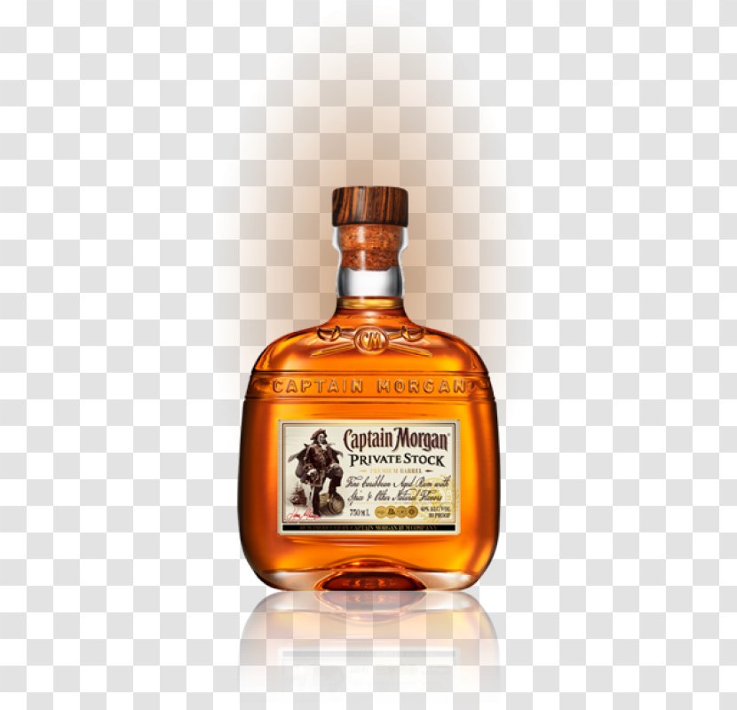 Kraken Rum Captain Morgan Distilled Beverage Spice - Whisky Transparent PNG