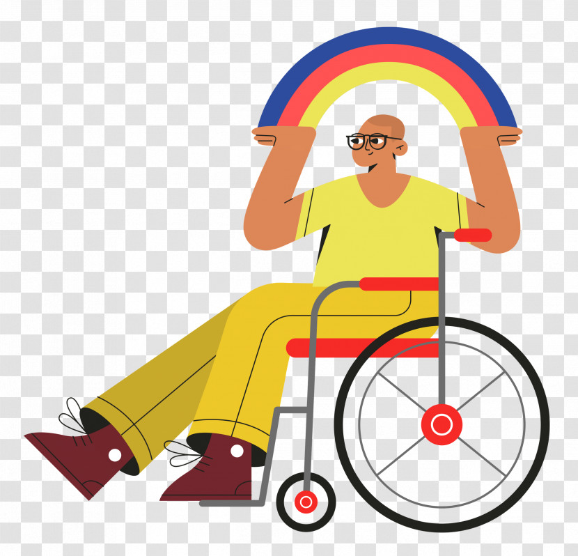 Sitting On Wheelchair Wheelchair Sitting Transparent PNG