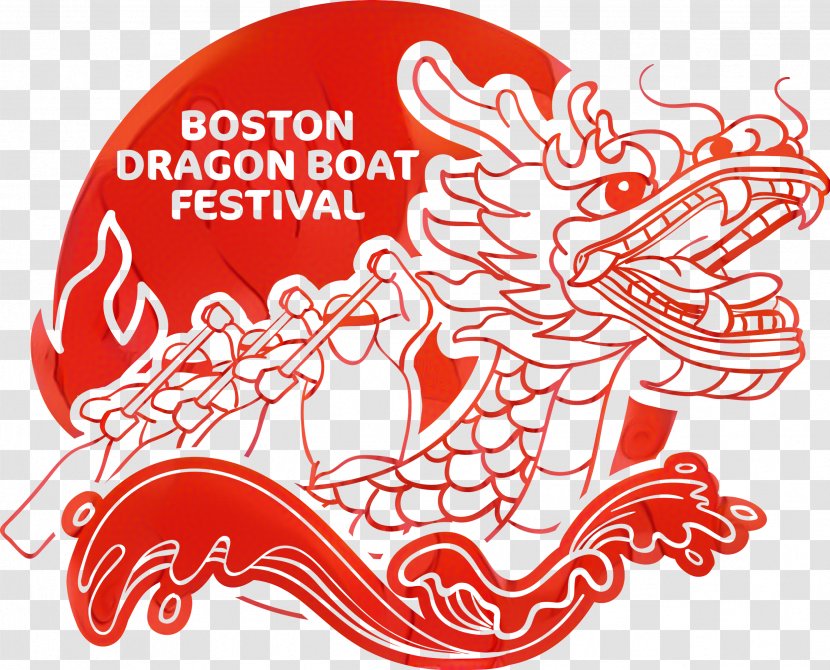 Boston Dragon Boat Illustration Clip Art - Painting Transparent PNG