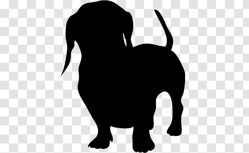 Dachshund Clip Art Silhouette Image Vector Graphics - Dog Breed Group Transparent PNG