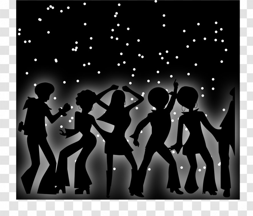 1970s Dance Disco Wedding Invitation Clip Art - Party Transparent PNG