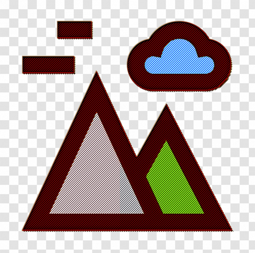 Geography Icon Mountain Icon Transparent PNG