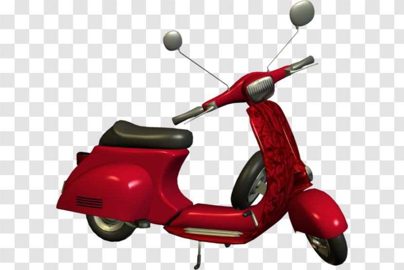 Scooter Motorcycle Accessories Car Vespa - Motor Vehicle Transparent PNG