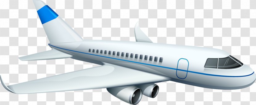 Boeing 737 Airplane Flight Wing - C 40 Clipper - Cartoon White Transparent PNG