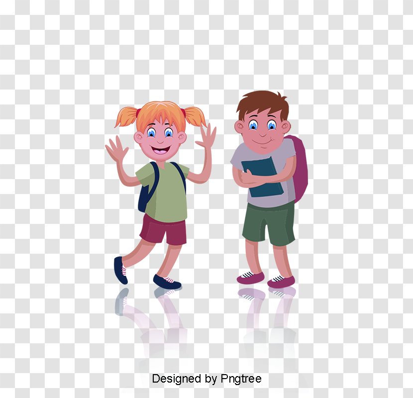 Vector Graphics Image Euclidean - Child - Go To School Funny Transparent PNG