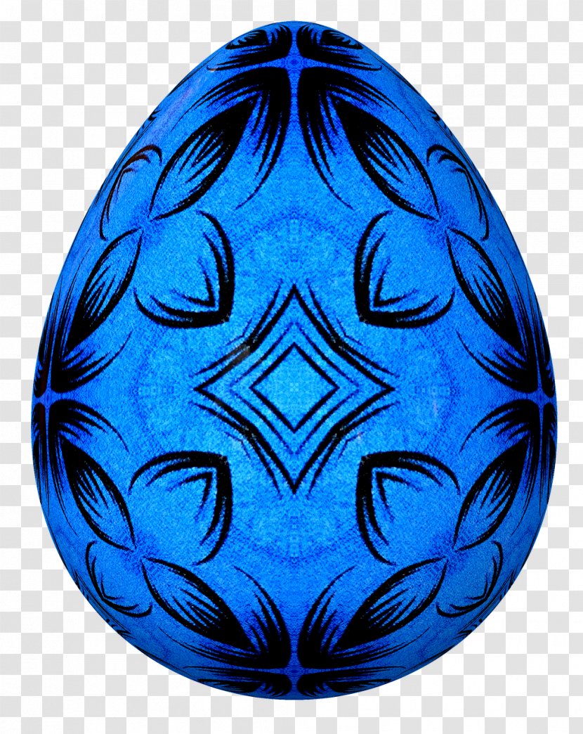 Easter Egg Blue Clip Art - Scrapbooking - Eggs Transparent PNG