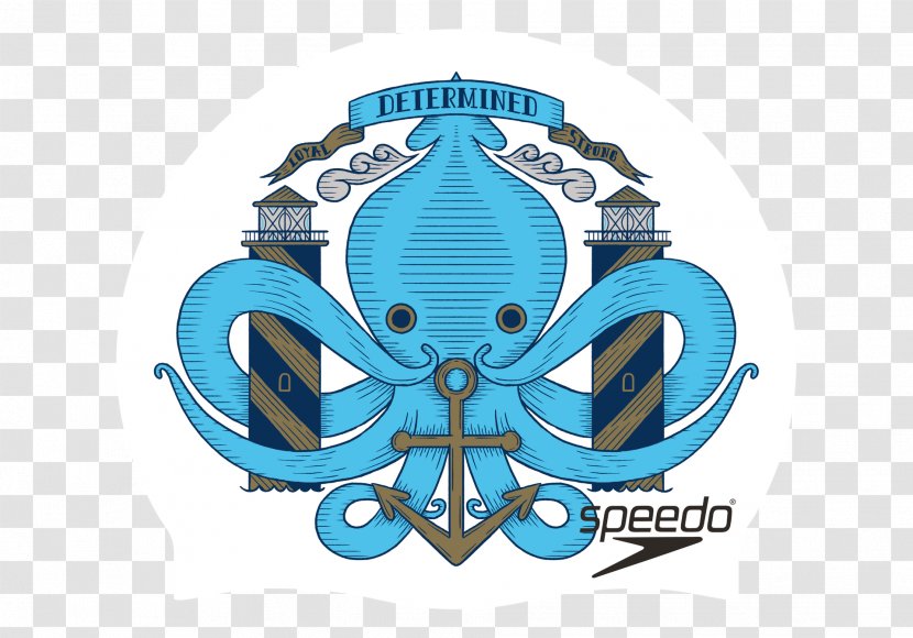 Turquoise Cephalopod Font - Friendship Illustration Transparent PNG