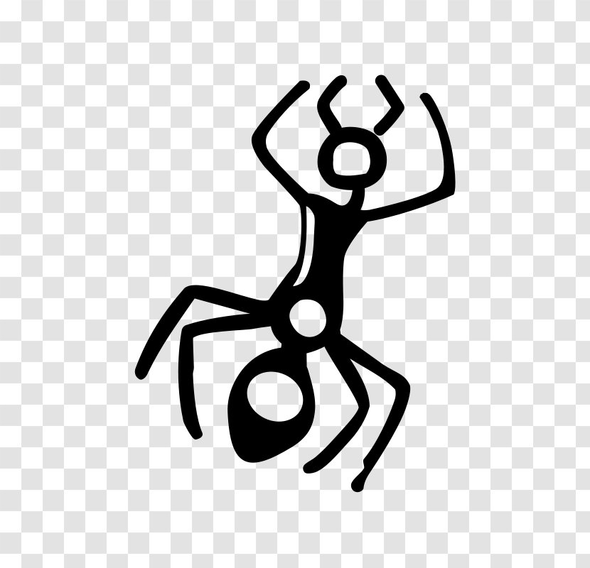 Ant Insect Clip Art - Silhouette Transparent PNG