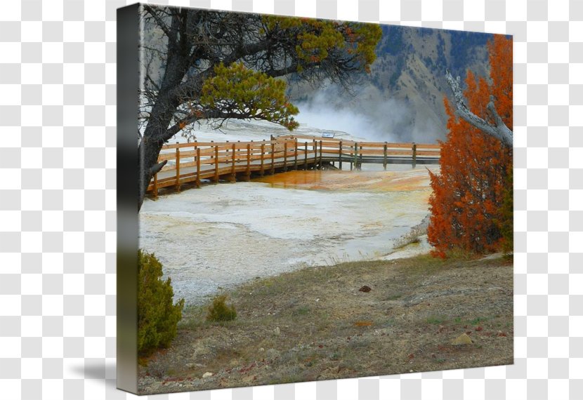 Painting Picture Frames Water Resources Wood /m/083vt - Hot Spring Beauty Transparent PNG