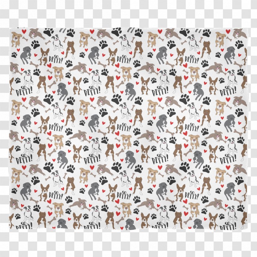 Pit Bull Blanket Textile Wool - Material Transparent PNG