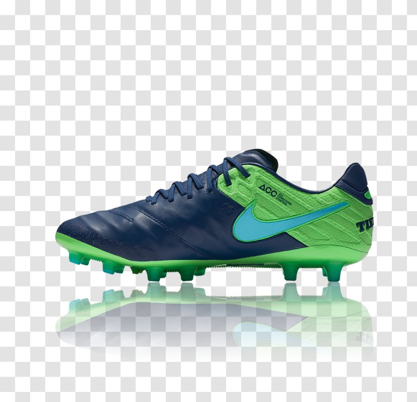 Cleat Nike Tiempo Football Boot Shoe - Sports Equipment Transparent PNG