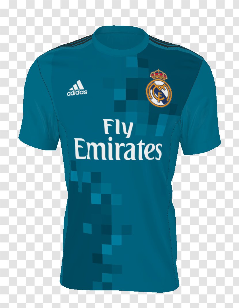 Real Madrid C.F. UEFA Champions League El Clásico Jersey Football - Electric Blue Transparent PNG