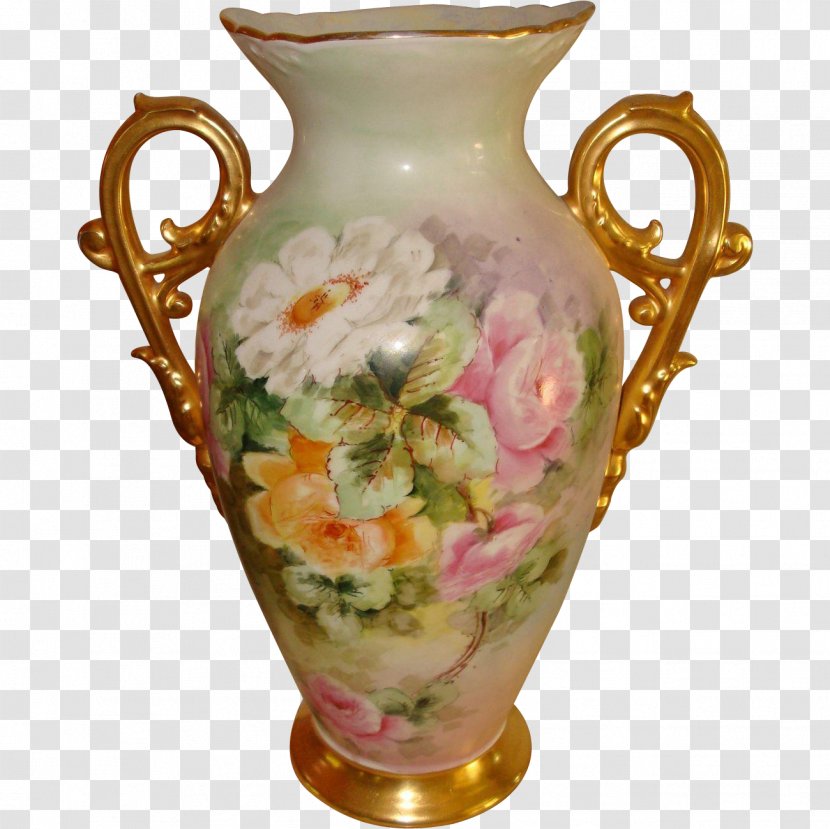 Limoges Porcelain Vase Pottery - Chinese Ceramics - Antique Transparent PNG