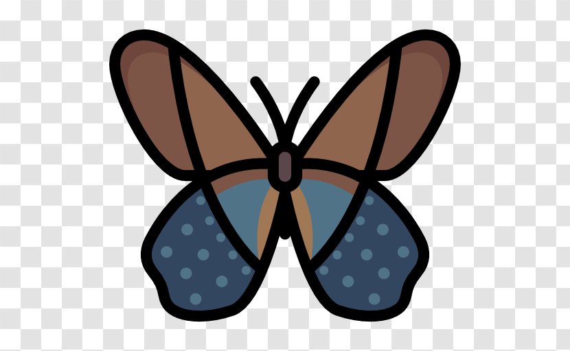 Monarch Butterfly Brush-footed Butterflies Moth Pattern - Symmetry - Icon Transparent PNG