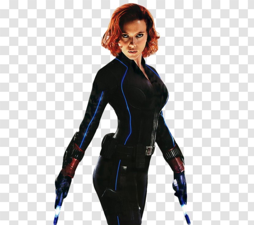 Black Widow Captain America Avengers: Age Of Ultron Scarlett Johansson The Avengers - Clothing - Latex Transparent PNG