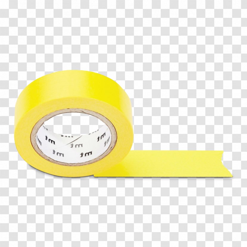 Product Design Yellow Angle - Adhesive Tape - Boxsealing Transparent PNG