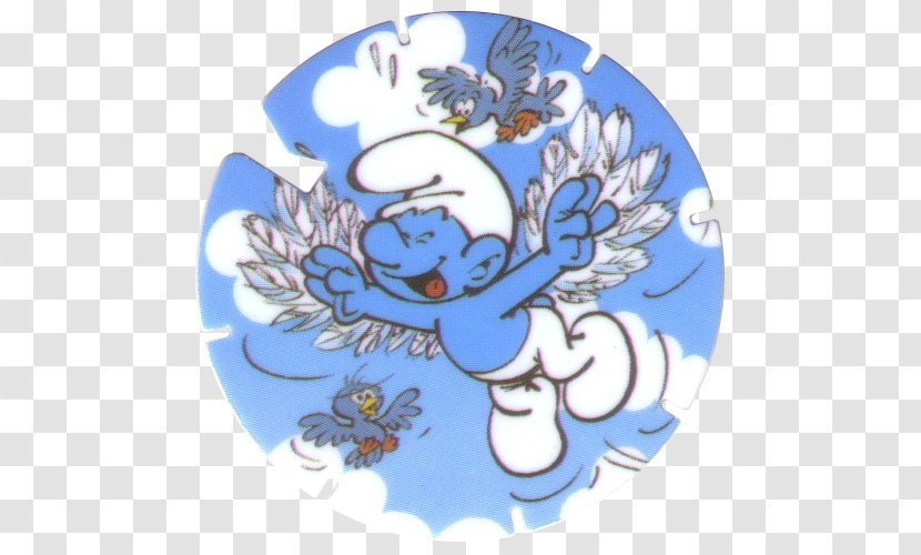 The Smurfs Character Cartoon Animated Series Fiction - Blue - Flying Smurf Transparent PNG