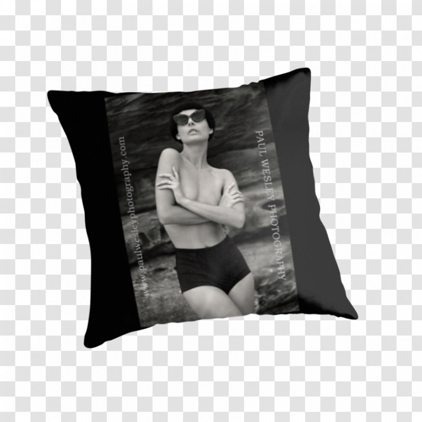 Throw Pillows Cushion Rectangle White - Monochrome - Pillow Transparent PNG