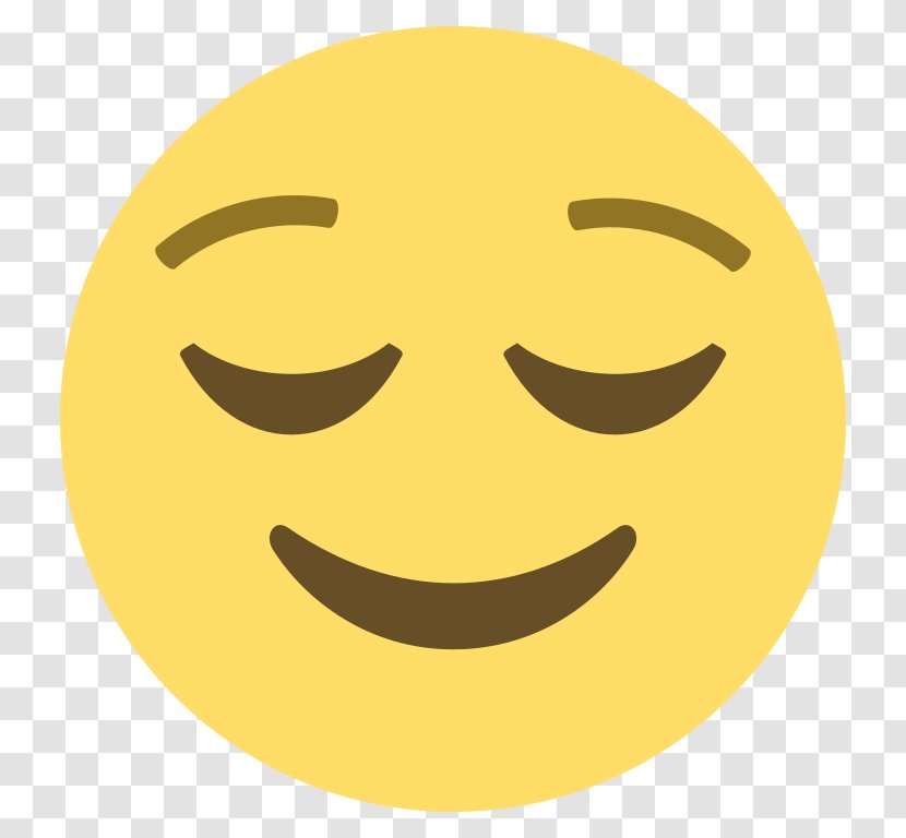 Emoji Domain Emoticon Smiley - Iconfinder Icon Calm Face Transparent PNG