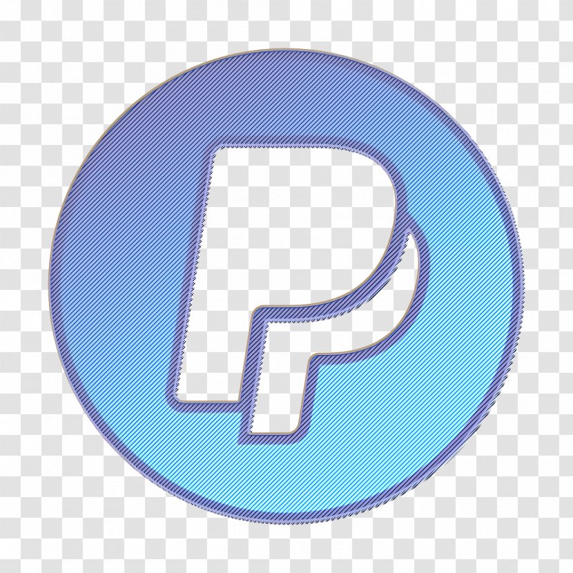 Circle Icon Gradient - Paypal - Number Sign Transparent PNG