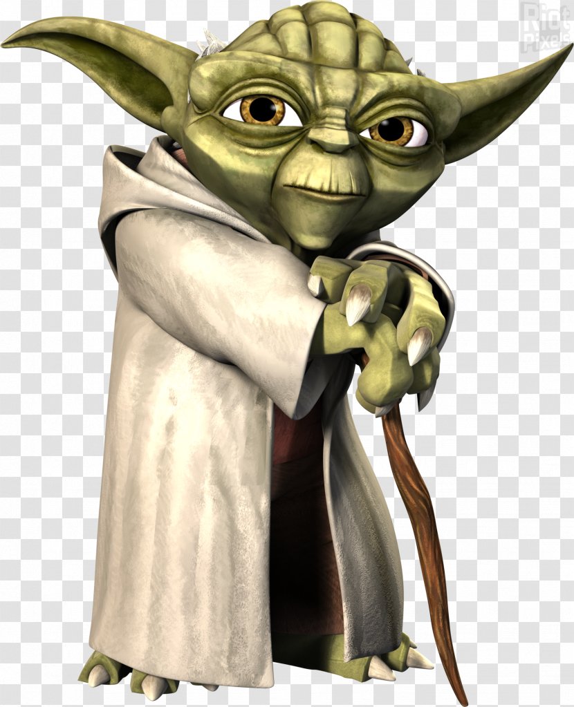 Yoda Star Wars: The Clone Wars Greeting & Note Cards - Adventures Transparent PNG