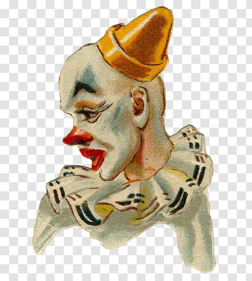 Circus Clown Performance - Profession - Vintage Transparent PNG
