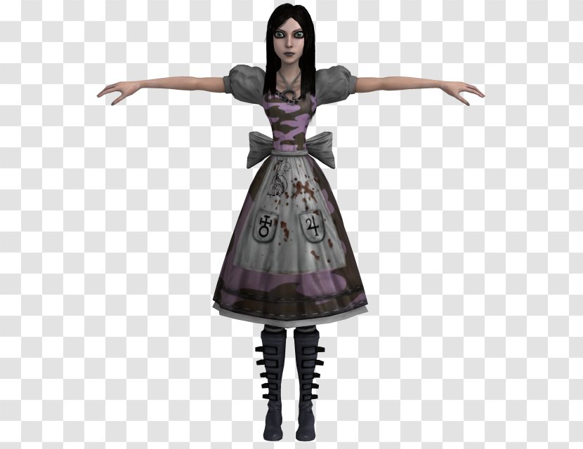 Costume Design Alice: Madness Returns American McGee's Alice Clothing - Fashion - Dress Transparent PNG