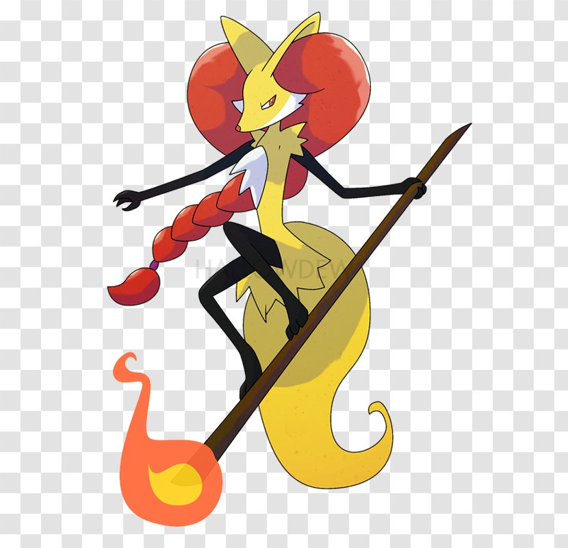 Pokémon X And Y Delphox Charizard Évolution Des - Yellow - Hallow Transparent PNG