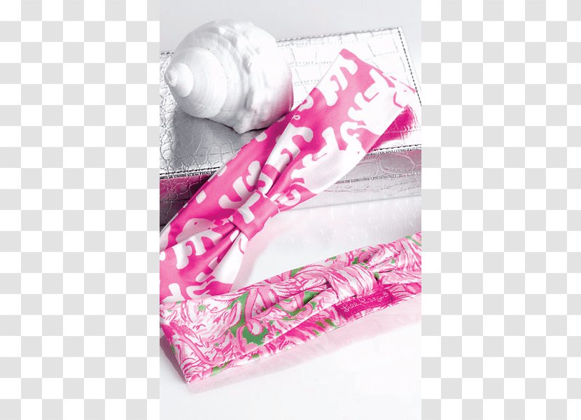 Palm Avenue A Lilly Pulitzer Headband Gift - Blush Floral Transparent PNG