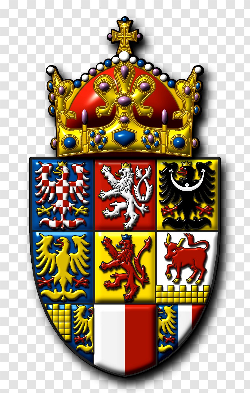 Kingdom Of Bohemia Silesia Germany Coat Arms The Czech Republic - Bohemian Wallpaper Transparent PNG