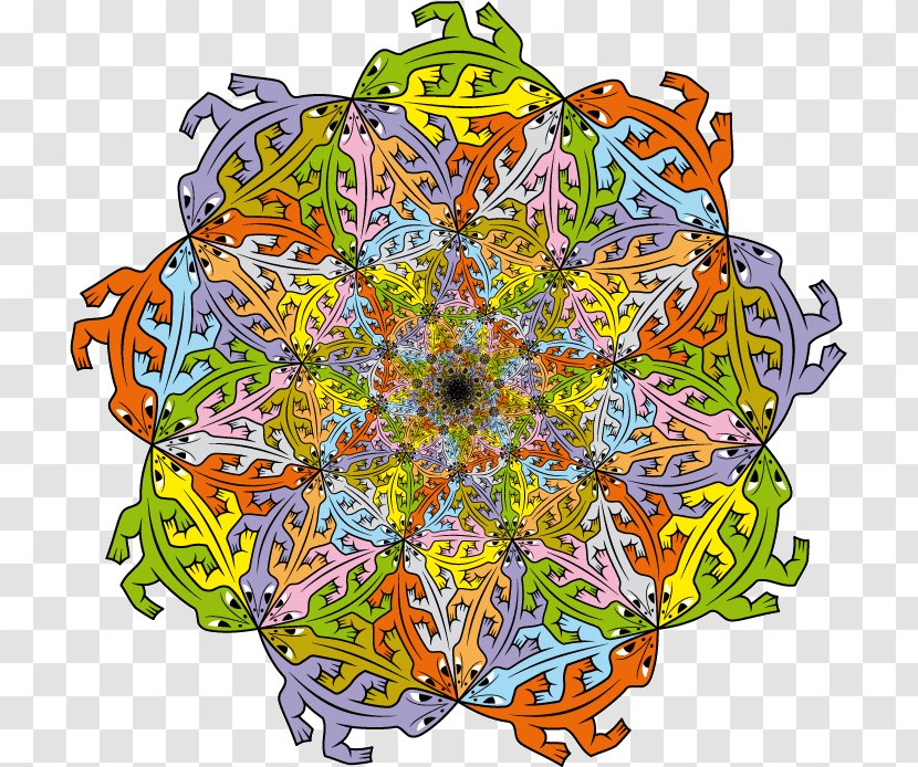 Buddhism Mandala Symbol Ritual - Kaleidoscope Transparent PNG