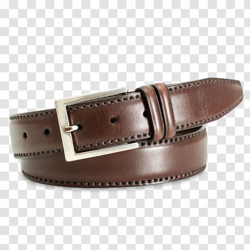 Belt Buckles Leather Strap - Brown - Measure Thai Transparent PNG