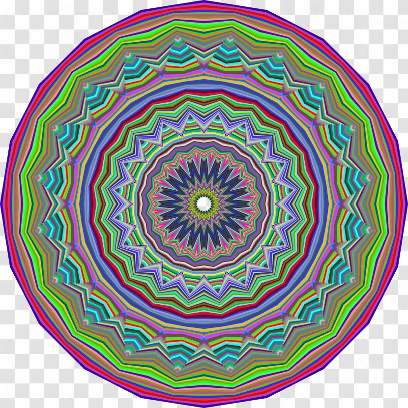 Line Art Kaleidoscope - Design Transparent PNG