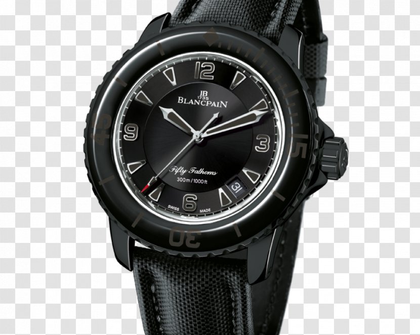 Automatic Watch Villeret Blancpain Fifty Fathoms Transparent PNG