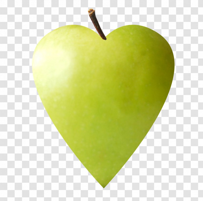 Granny Smith Green Heart - Fruit Transparent PNG