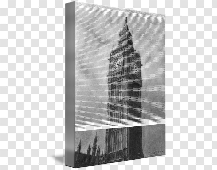 Big Ben Picture Frames Gallery Wrap Drawing Canvas - Painting Transparent PNG