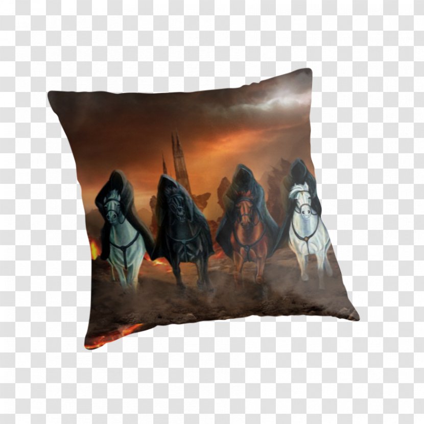 Throw Pillows Cushion Four Horsemen Of The Apocalypse Transparent PNG