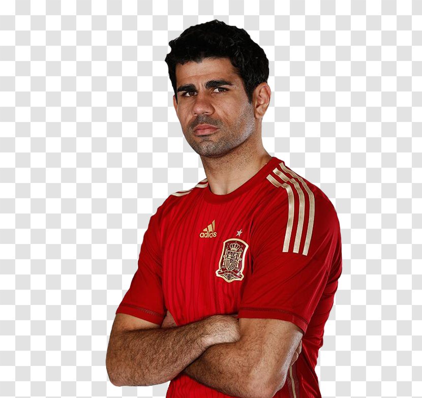 Diego Costa Spain National Football Team 2014 FIFA World Cup Brazil - Neck Transparent PNG
