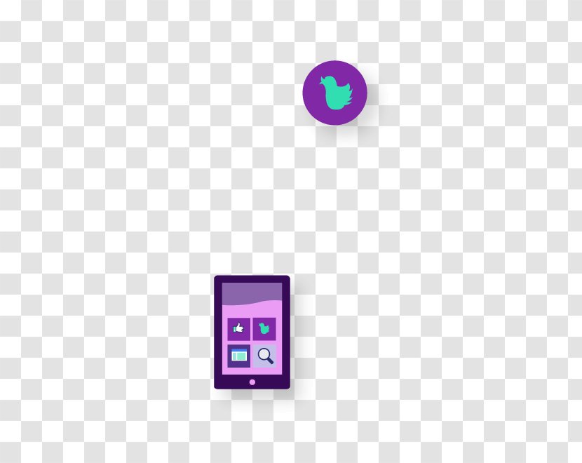 Portable Media Player Marketing Multimedia - Purple - Small Elements Transparent PNG