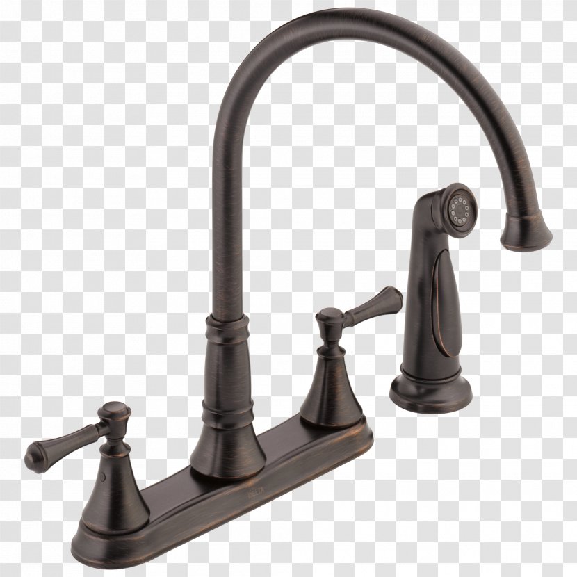 Tap Sink Bathroom Bronze Brushed Metal - Moen - Faucet Transparent PNG