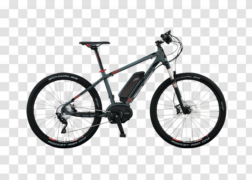Electric Bicycle Mountain Bike 29er Giant Bicycles - Automotive Tire Transparent PNG