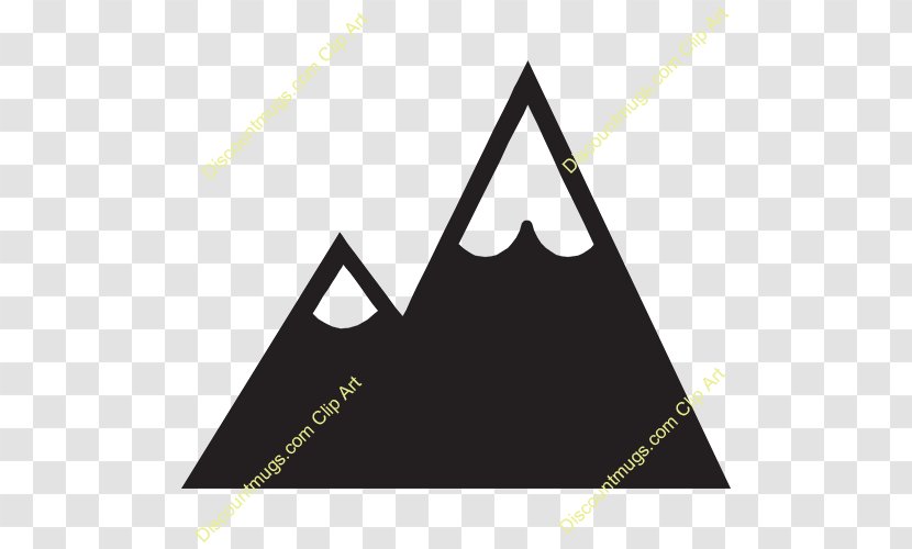 Clip Art - Silhouette - Mountain Clipart Transparent PNG
