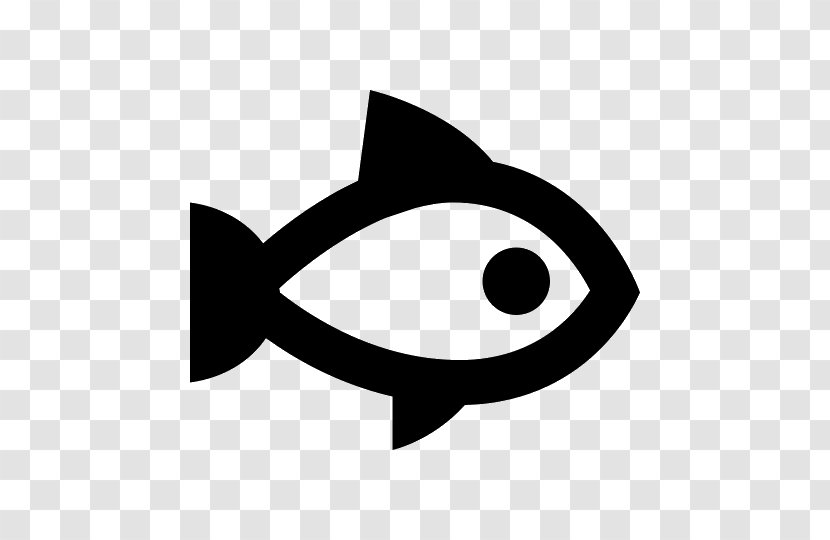 Download Clip Art - Black And White - Fish ICON Transparent PNG
