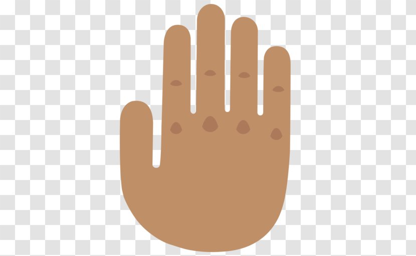Thumb Glove Nitrile Polyurethane Foam - Hand Emoji Transparent Transparent PNG