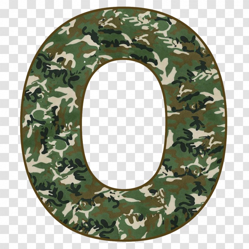 Alphabet Letter Military Camouflage - Army - CAMOUFLAGE Transparent PNG