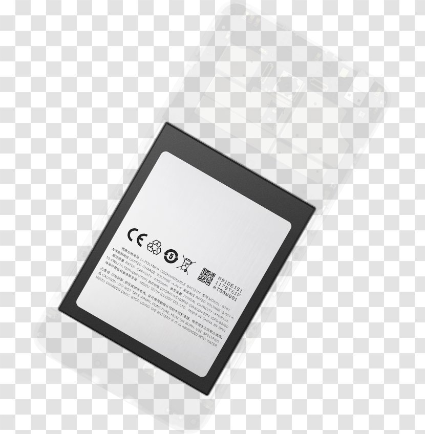 Meizu M3 Note M2 Smartphone Electric Battery Transparent PNG