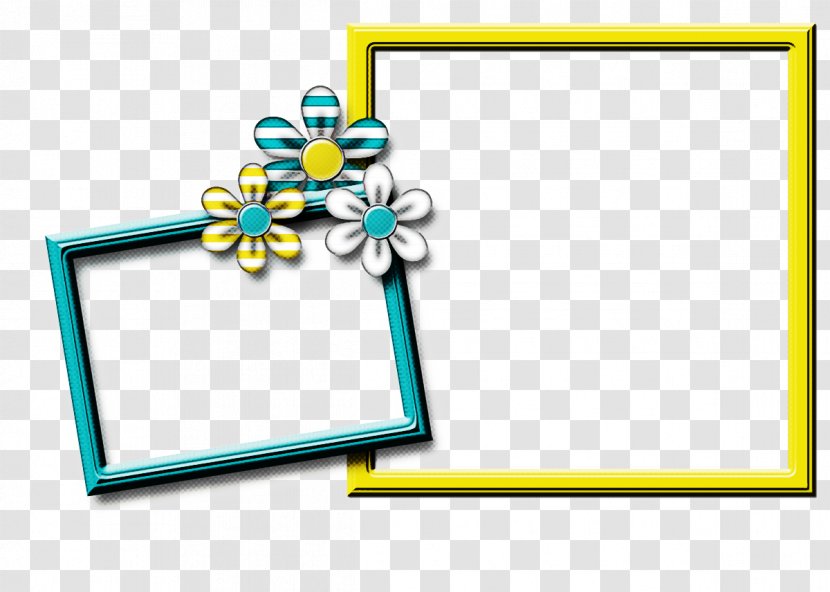 Digital Scrapbooking Picture Frames Borders And Paper - Frame - Rectangle Transparent PNG