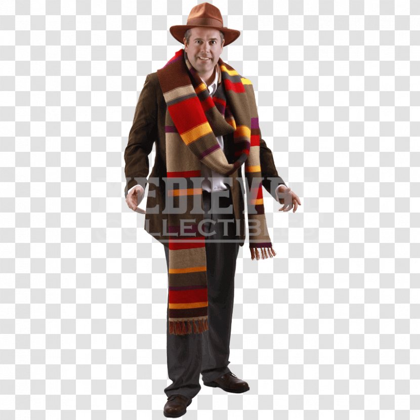 Fourth Doctor Seventh Scarf Who - Profession - Superman Transparent PNG