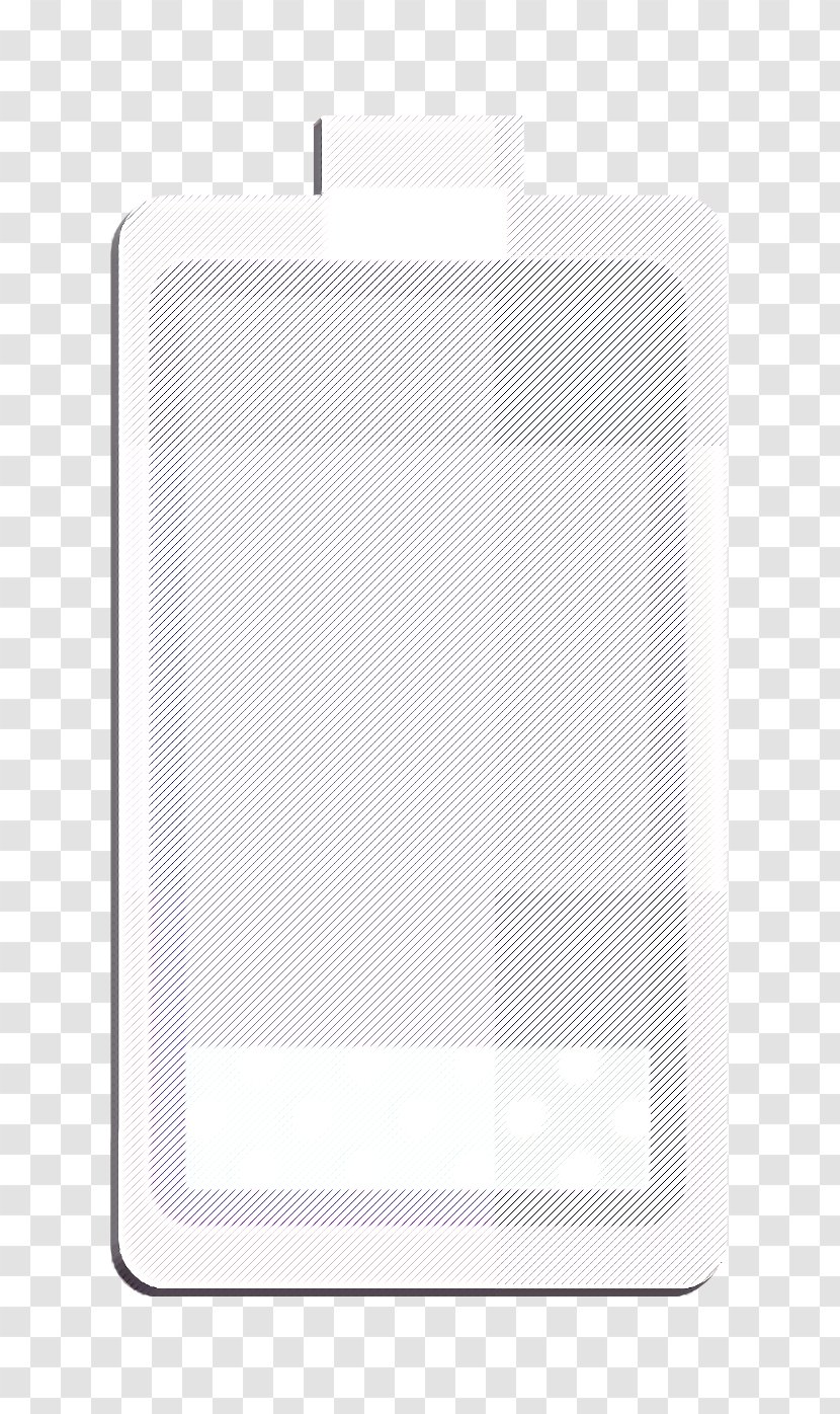 Battery Icon Essential - Technology - Rectangle Transparent PNG