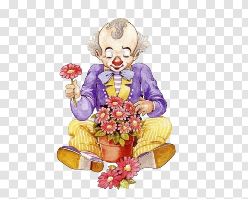 Barnum Clown Circus Painting - Fictional Character Transparent PNG